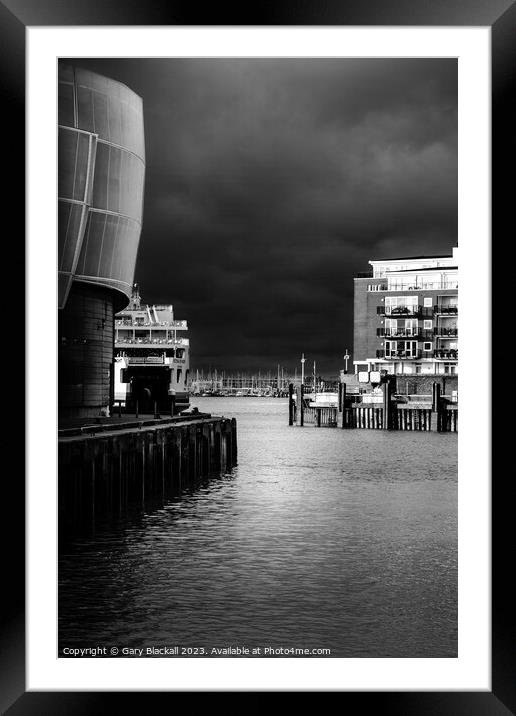 Portsmouth Ferry Framed Mounted Print by Gary Blackall