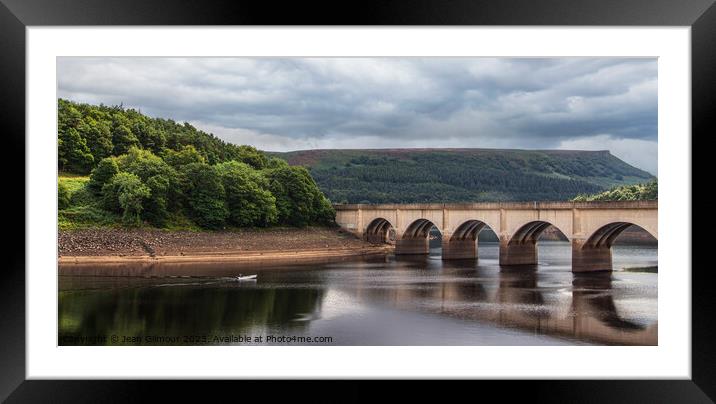 Ashopton Viaduct, the Peak District Framed Mounted Print by Jean Gilmour