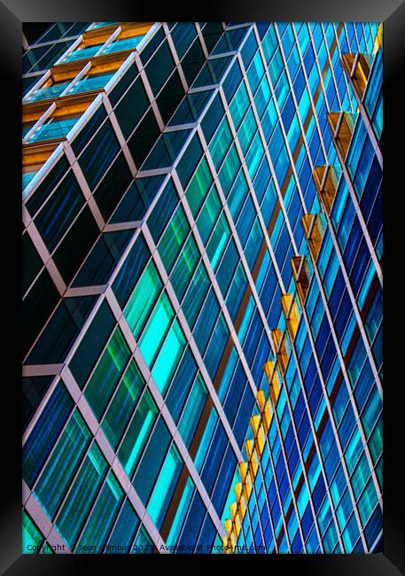 High Rise Framed Print by Jean Gilmour