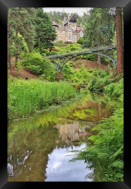Cragside house Northumberland  Framed Print by Tony lopez