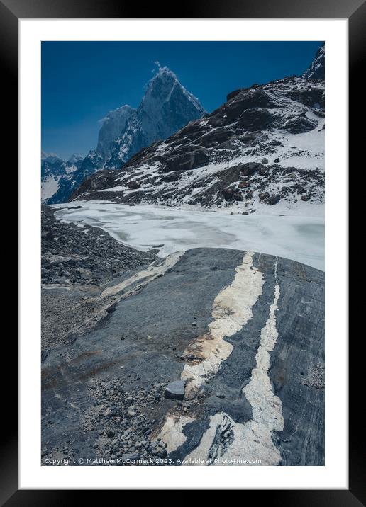 Outdoor mountain Framed Mounted Print by Matthew McCormack