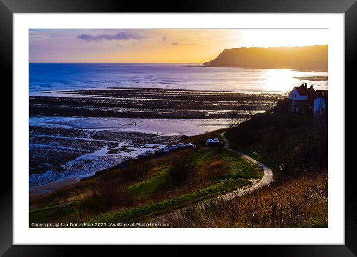 The Bay Framed Mounted Print by Ian Donaldson