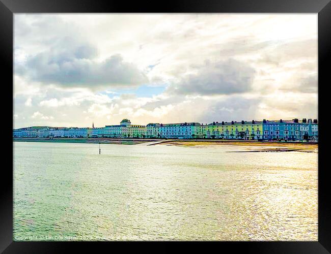 Llandudno  Framed Print by Ian Donaldson