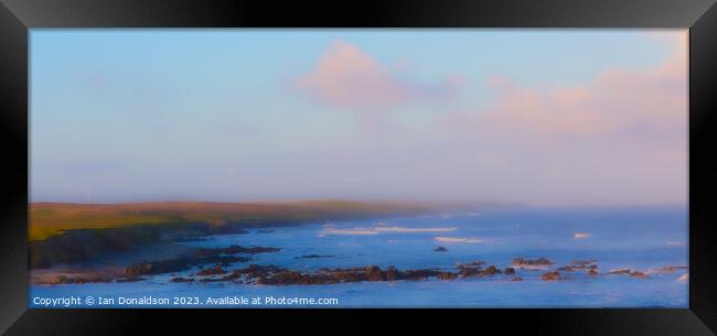 Isle of Lewis Framed Print by Ian Donaldson