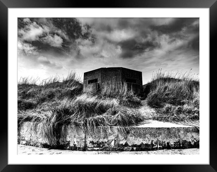 The Pillbox Framed Mounted Print by Ian Donaldson
