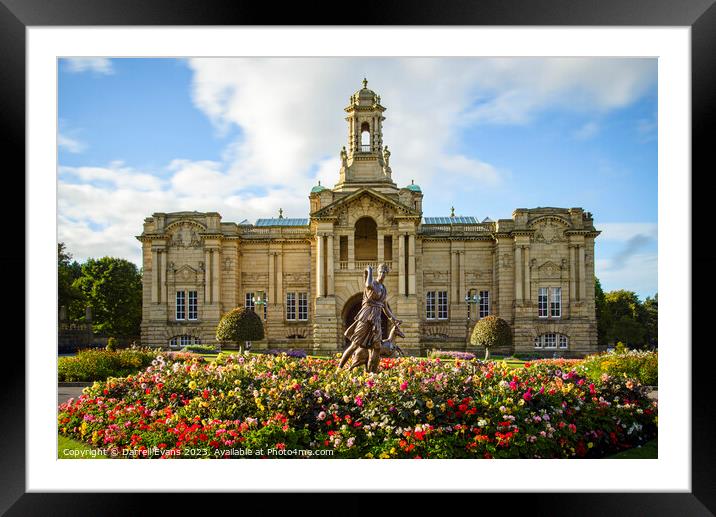 Cartwright Hall Framed Mounted Print by Darrell Evans