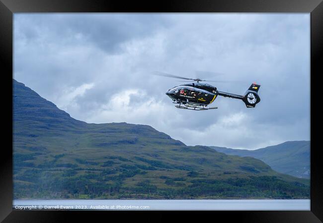 Airbus H145 D2 Framed Print by Darrell Evans