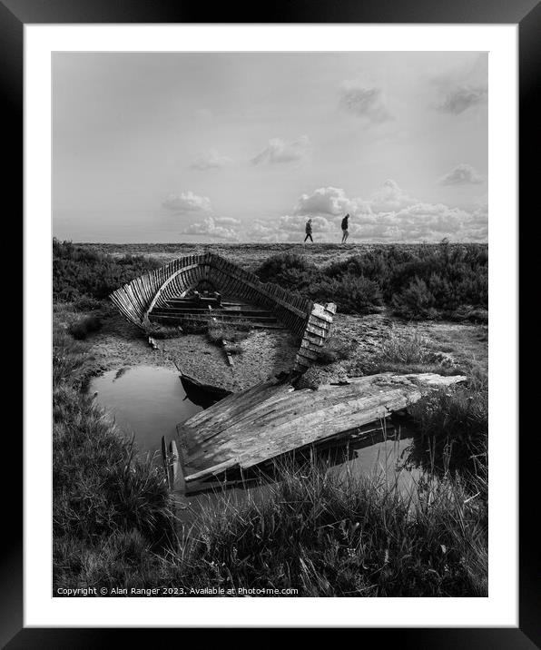 Blakeney Sep 2020 - 1 Framed Mounted Print by Alan Ranger