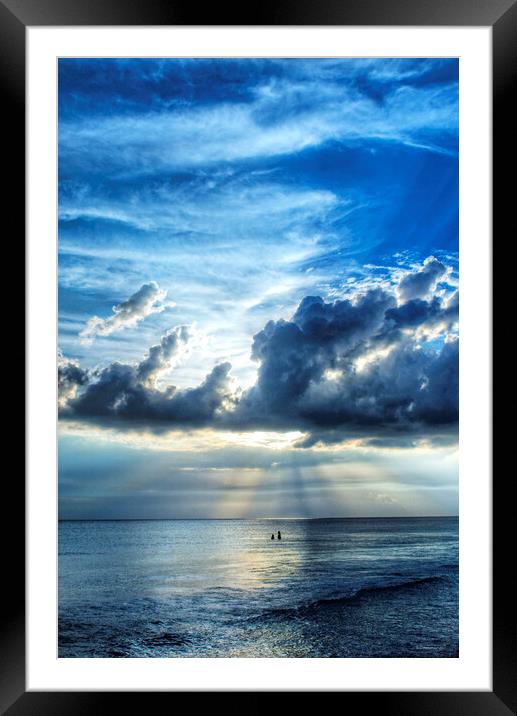 In Heaven's Light Framed Mounted Print by Sharon Cummings