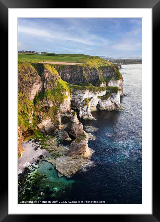 A View From Magheracross  Framed Mounted Print by Thomson Duff