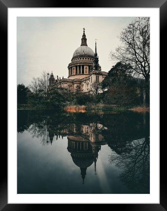 Sunken City Framed Mounted Print by Martyn Large