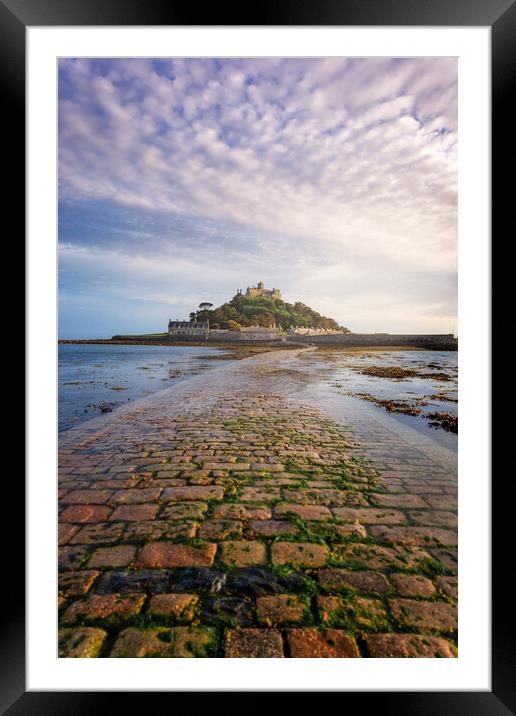 Twilight Serenity at St Michaels Framed Mounted Print by Matthew Grey