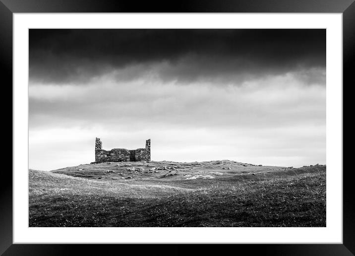 Northton Temple, Isle of Harris, Scotland Framed Mounted Print by Fraser Duff