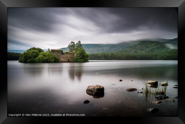 Loch an Eilein Framed Print by Alan Millarvie