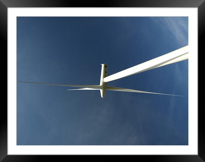 turbine 109 Framed Mounted Print by Dave Menzies
