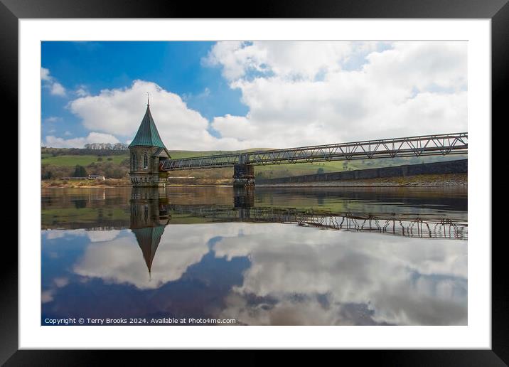 Beautiful Ponsticill Reservoir Framed Mounted Print by Terry Brooks