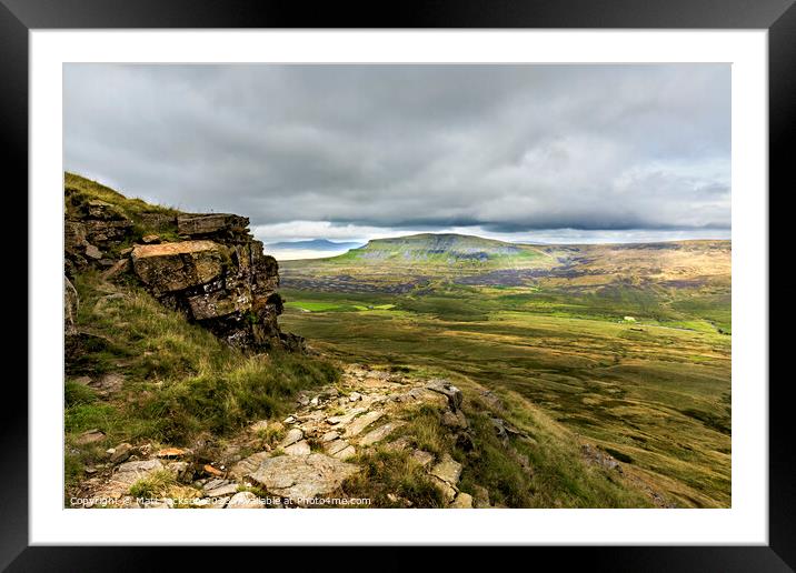 Pen y Ghent Framed Mounted Print by Matt Jackson