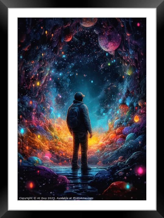 Fantasy Explorer Framed Mounted Print by Craig Doogan Digital Art