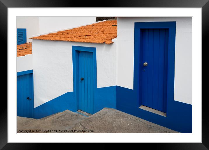 Madeira Out Buildings  Framed Mounted Print by Tom Lloyd