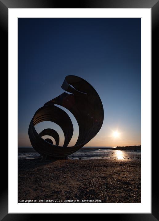 Mary's Shell Framed Mounted Print by Pete Mainey