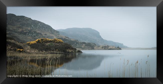 Loch Fada, Colonsay Framed Print by Philip King