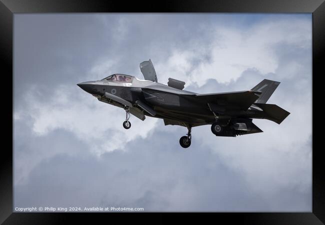 F-35 Lightning II - RIAT 2023 Framed Print by Philip King