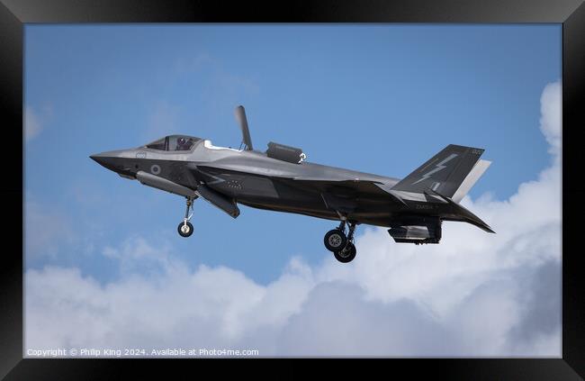 F-35 Lightning II - RIAT 2023 Framed Print by Philip King