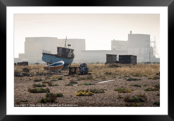 Dungeness Framed Mounted Print by Philip King