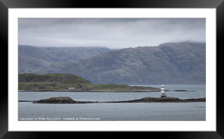 Loch Linnhe - Scotland Framed Mounted Print by Philip King