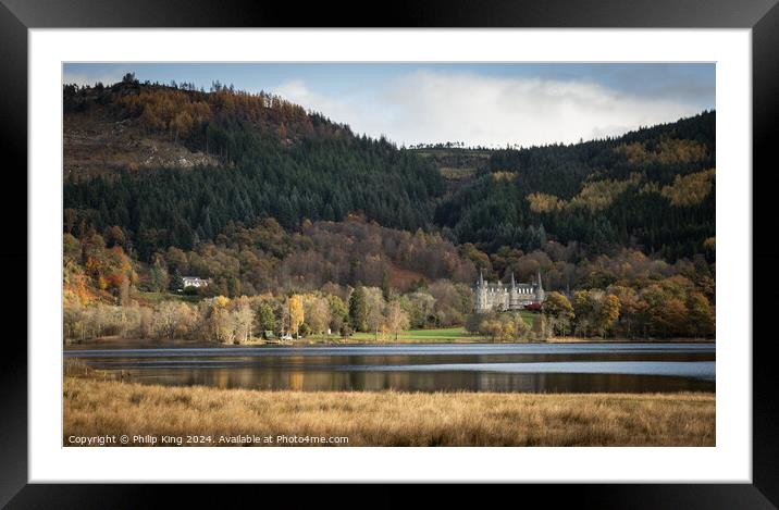 Tigh Mor on Loch Achray, Scotland Framed Mounted Print by Philip King