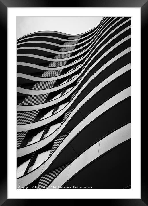 Modern Architecture - London Framed Mounted Print by Philip King