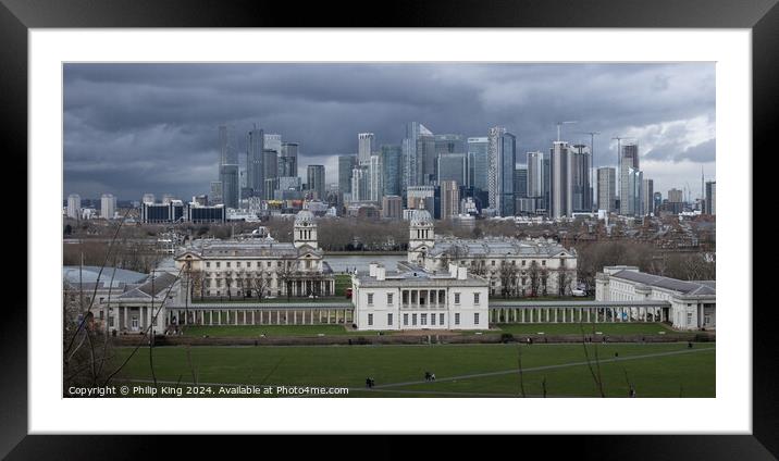 Greenwich Park, London Framed Mounted Print by Philip King