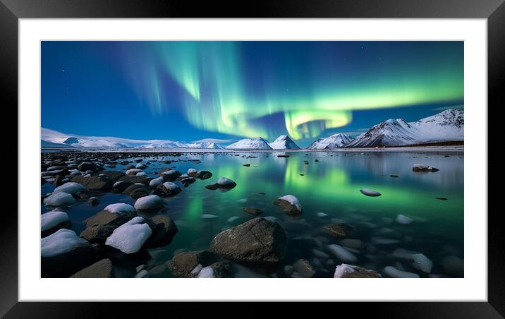 The Dance of the Gods Framed Mounted Print by CC Designs