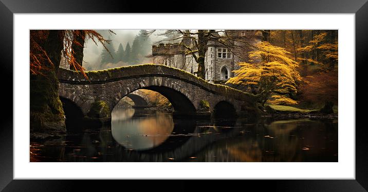Scottish Castle  Framed Mounted Print by CC Designs