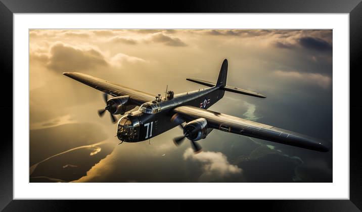 Liberator  Framed Mounted Print by CC Designs
