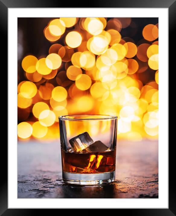 Whisky Anyone ?  Framed Mounted Print by CC Designs
