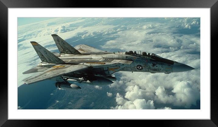 F15 Tomcat  Framed Mounted Print by CC Designs
