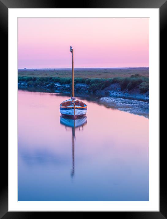 Blakeney Sunrise Framed Mounted Print by Bryn Ditheridge