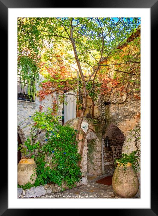 Courtyard of Colours  Framed Mounted Print by Jonny Angle