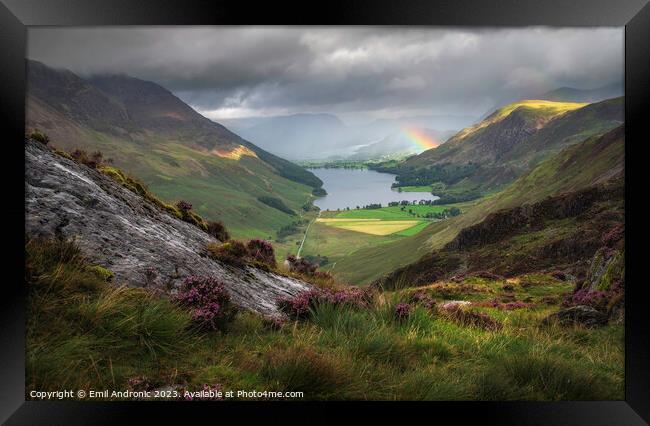 Buttermere Framed Print by Emil Andronic