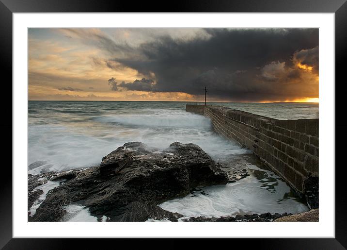 Porthleven, Cornwall Framed Mounted Print by Simon Gladwin