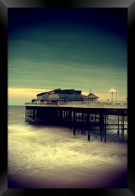 Cromer Pier Norfolk Framed Print by Simon Gladwin