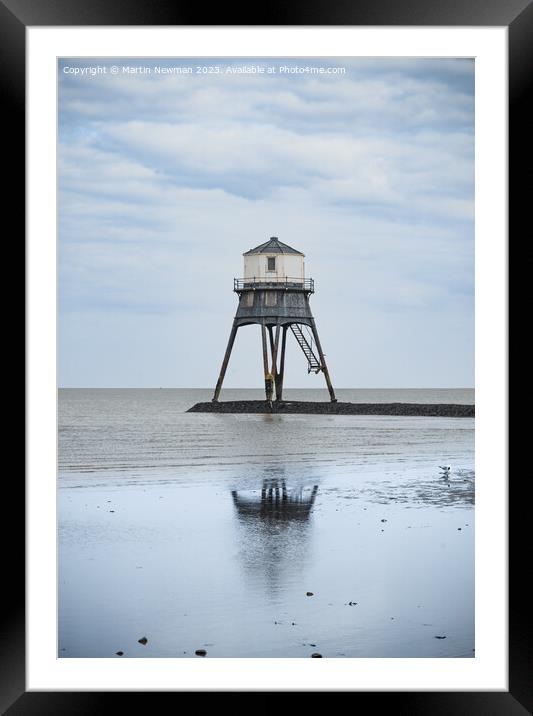 Dovercourt  Lighthouse Framed Mounted Print by Martin Newman
