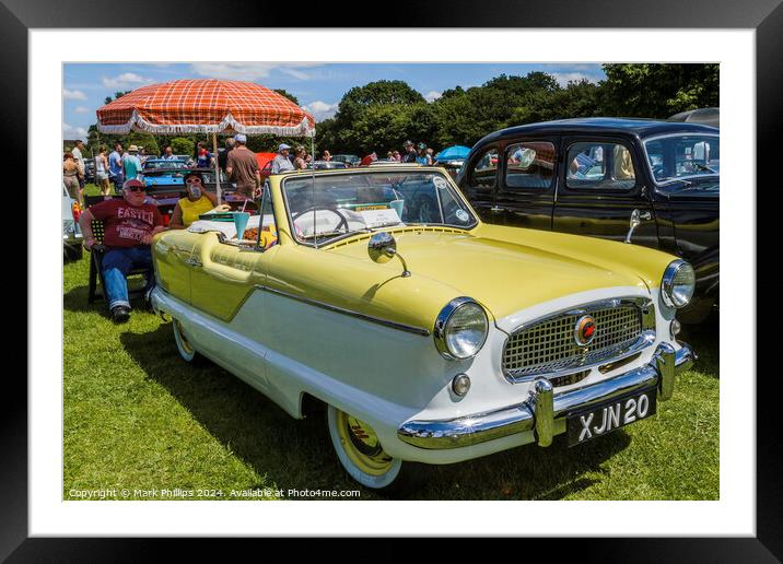 Car Rally Framed Mounted Print by Mark Phillips