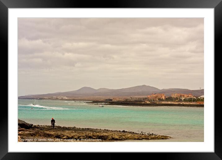 Fuerteventura Spain  Framed Mounted Print by James Allen