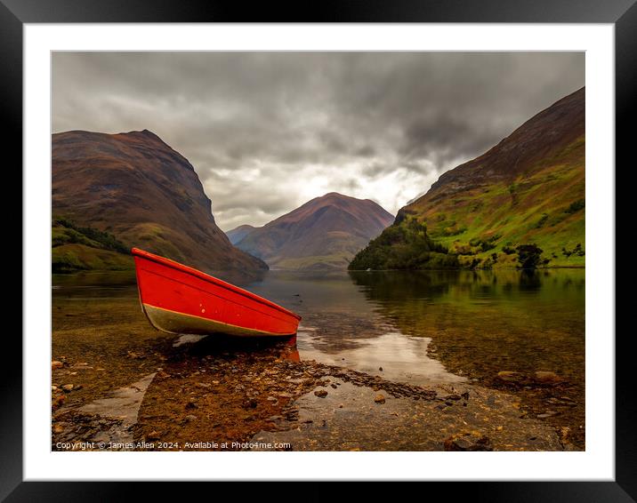 The Lake District  Framed Mounted Print by James Allen
