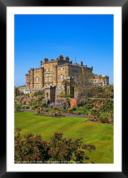 Culzean Castle, Maybole, Ayrshire, Scotland, UK Framed Mounted Print by Arch White