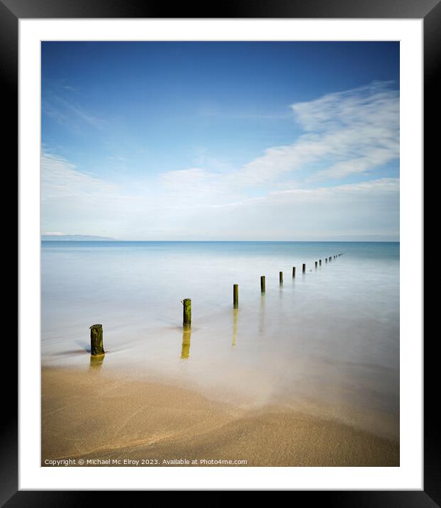 Portstewart Strand, Ireland Framed Mounted Print by Michael Mc Elroy