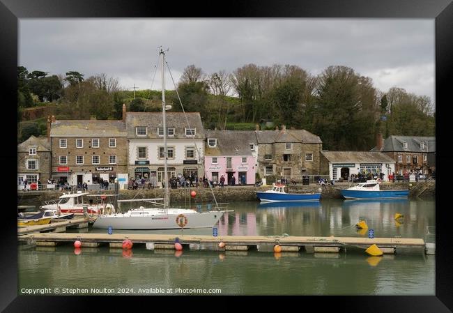 Padstow Harbour, Cornwall Framed Print by Stephen Noulton