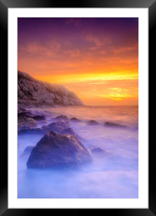 Warren Sunrise Framed Mounted Print by Stuart Chapman